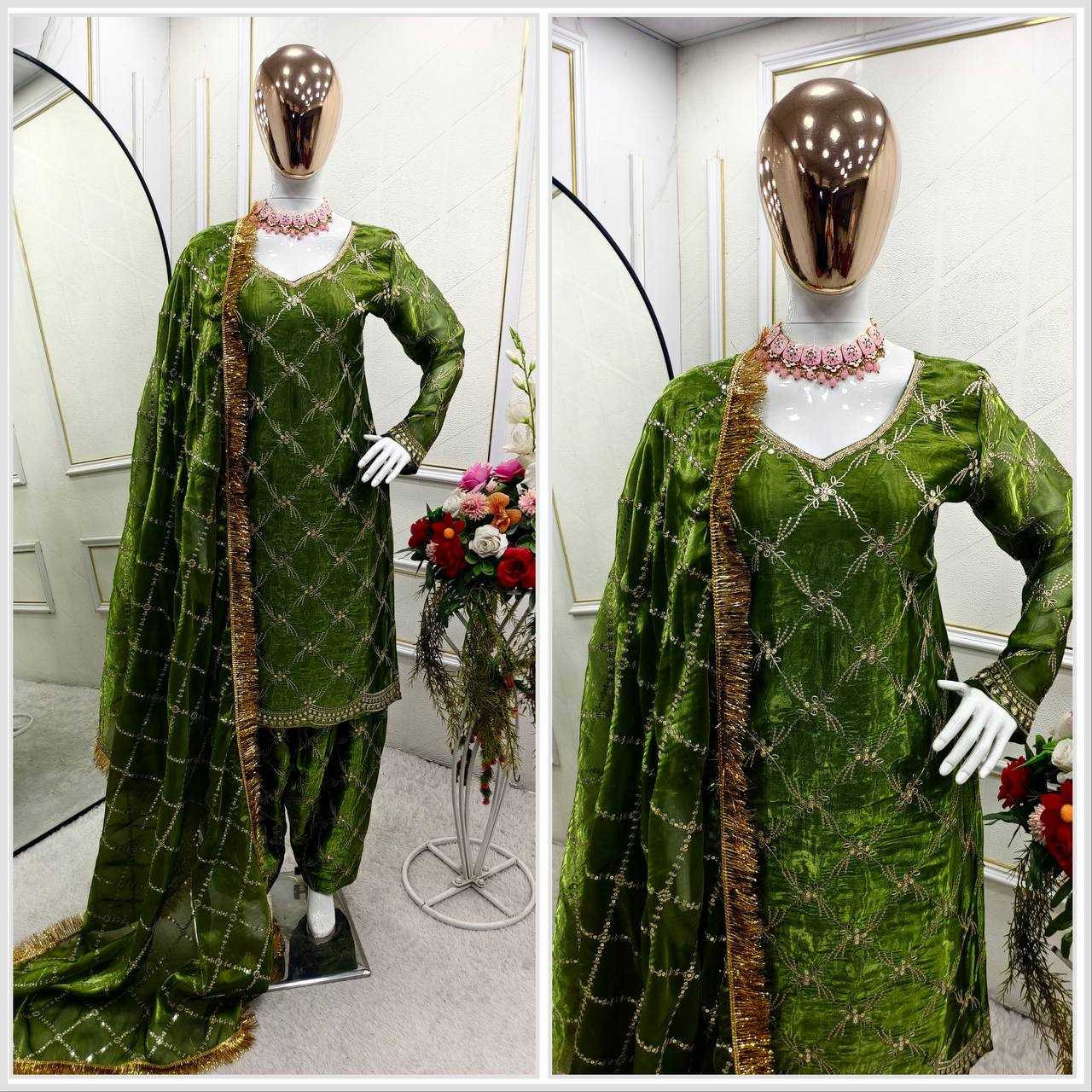 Ynf Chinon Silk KESH506 1175 Suits & Dresses Wholesale Ladies Suits Embroidery Suits Designer Suits Manufacturer