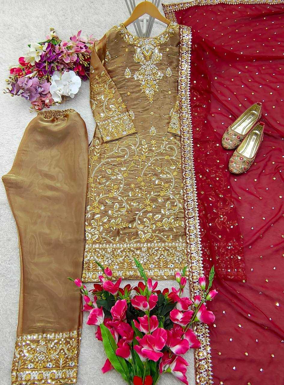 Ynf Chinon Silk KESH506 1176 Suits & Dresses Wholesale Ladies Suits Embroidery Suits Designer Suits Manufacturer