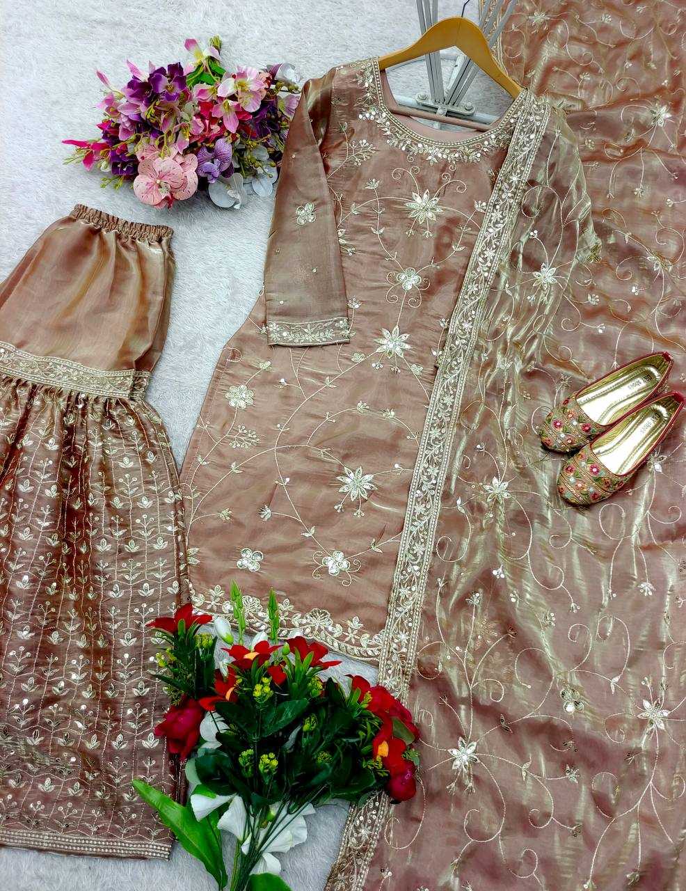 Ynf Chinon Silk KESH506 1177 Suits & Dresses Wholesale Ladies Suits Embroidery Suits Designer Suits Manufacturer