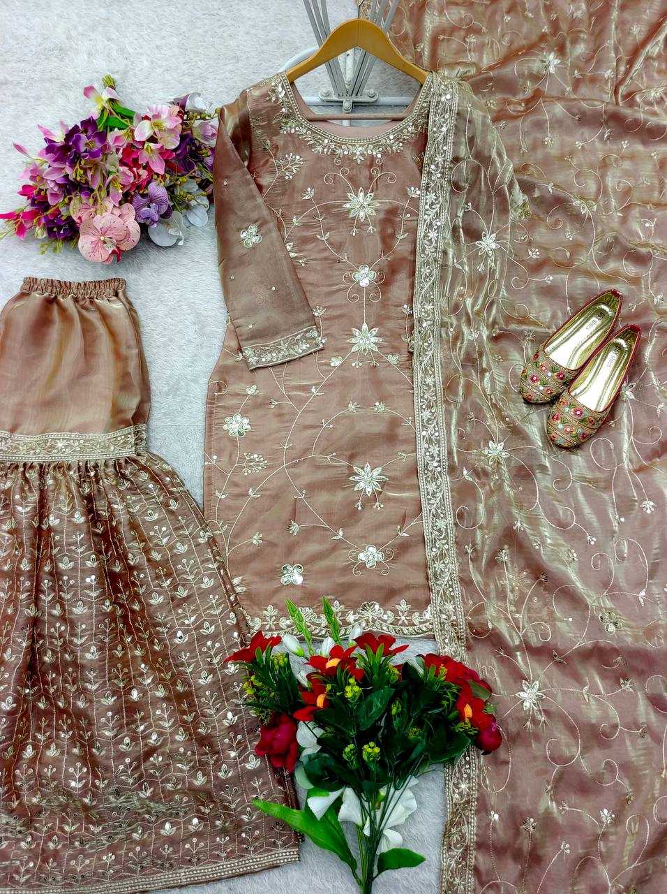 Ynf Chinon Silk KESH506 1177 Suits & Dresses Wholesale Ladies Suits Embroidery Suits Designer Suits Manufacturer