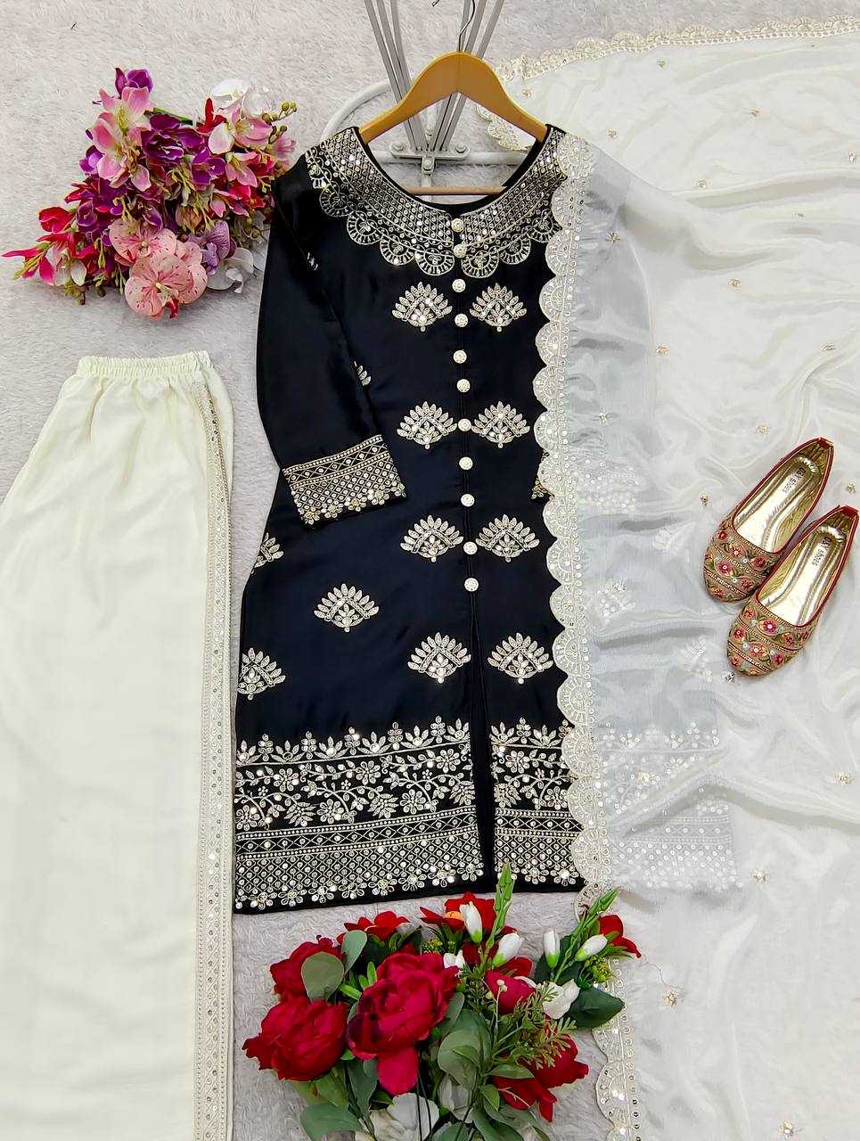 Ynf Chinon Silk KESH506 1178 Suits & Dresses Wholesale Ladies Suits Embroidery Suits Designer Suits Manufacturer