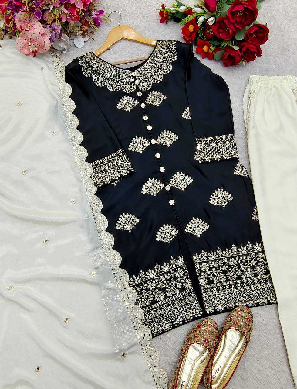 Ynf Chinon Silk KESH506 1178 Suits & Dresses Wholesale Ladies Suits Embroidery Suits Designer Suits Manufacturer