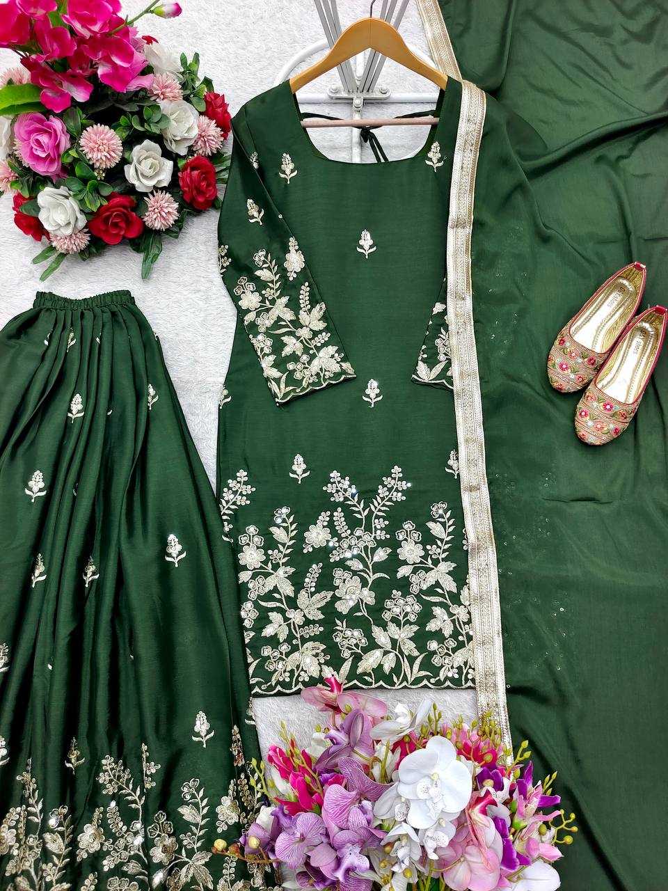 Ynf Chinon Silk KESH506 1190 Suits & Dresses Wholesale Ladies Suits Embroidery Suits Designer Suits Manufacturer