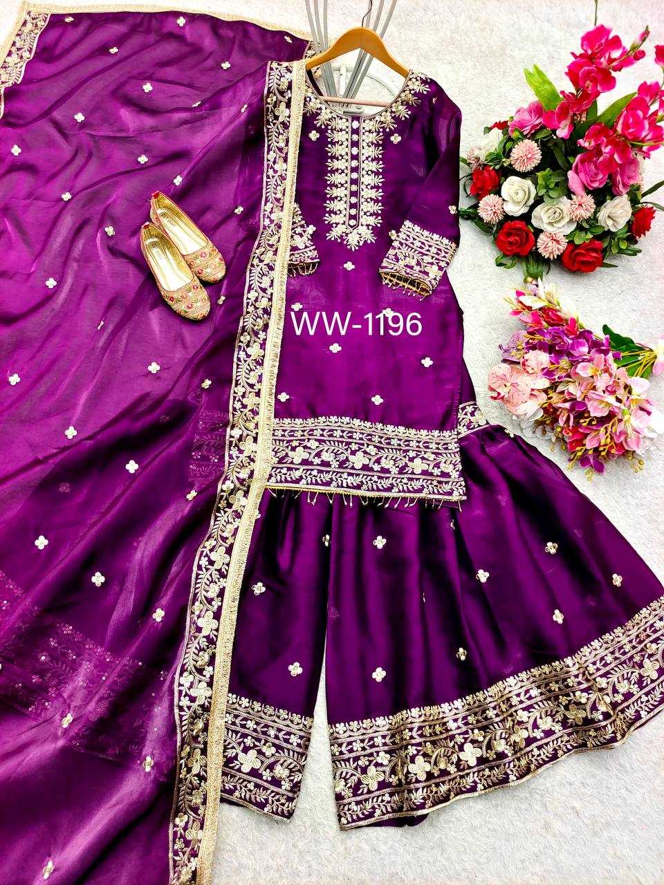 Ynf Chinon Silk KESH506 1196 Suits & Dresses Wholesale Ladies Suits Embroidery Suits Designer Suits Manufacturer