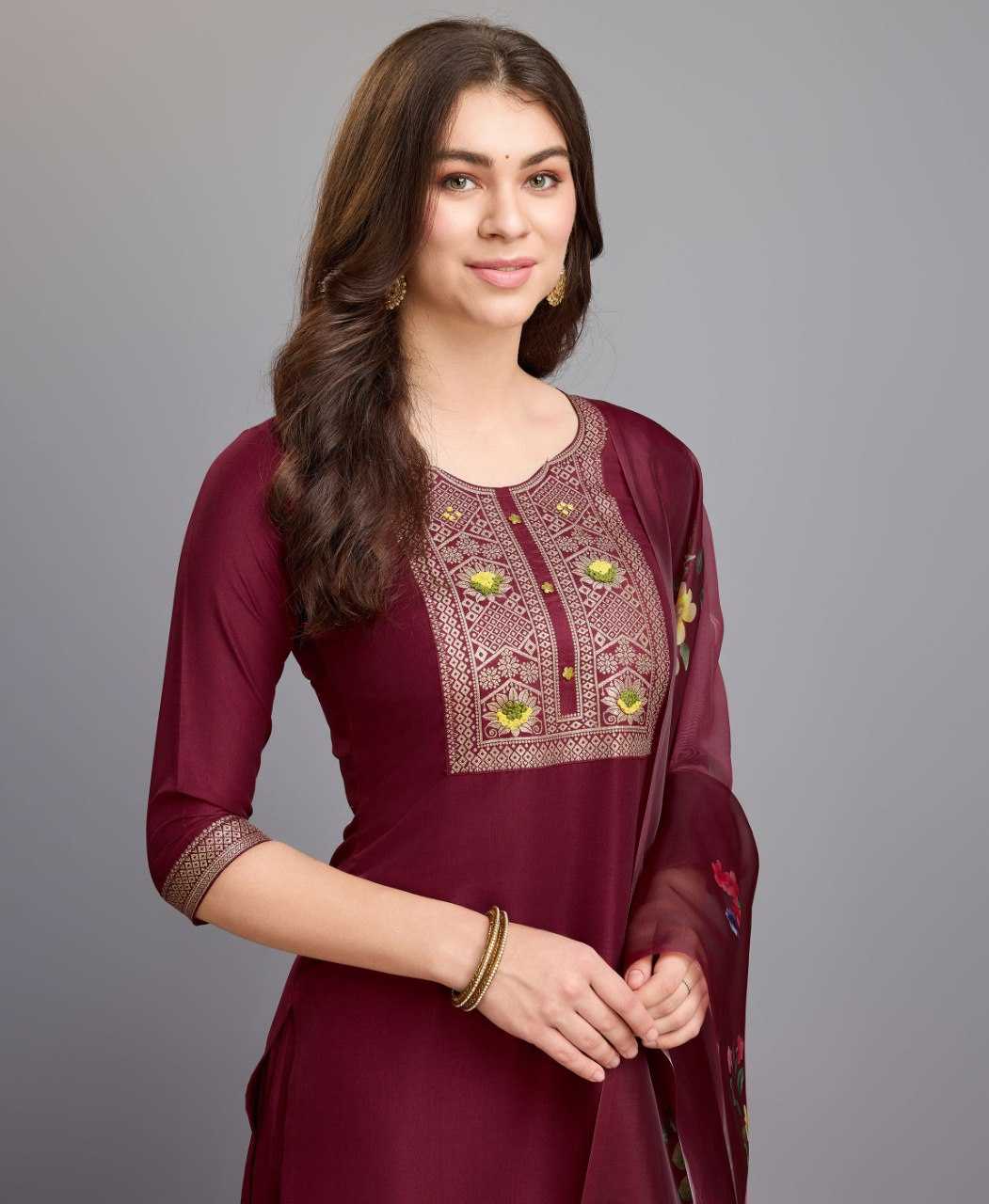 Ynf Chinon Silk KESH507 136 Suits & Dresses Wholesale Party wear suits Designer Suits Long Kurti Suits Manufacturer