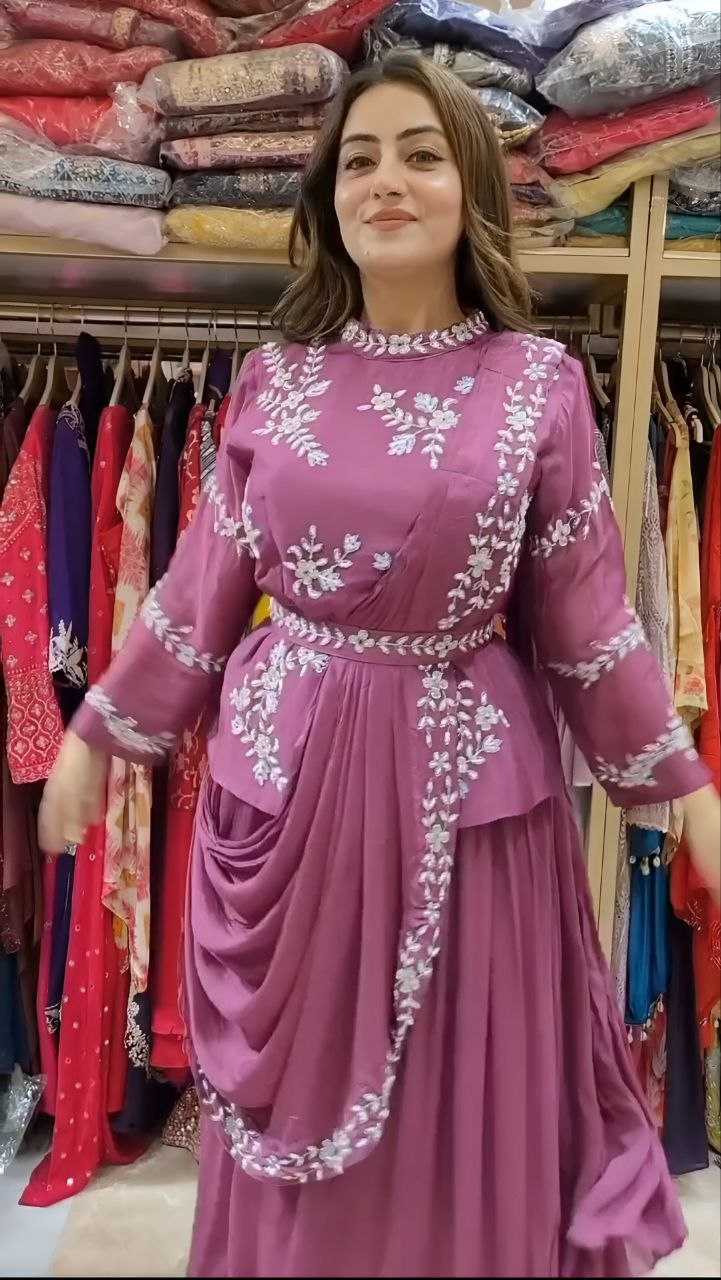 Ynf Chinon Silk KESH516 9255 Sarees Wholesale Party Wear Sarees Fancy Sarees Sequence Sarees Embroidered Sarees Manufacturer