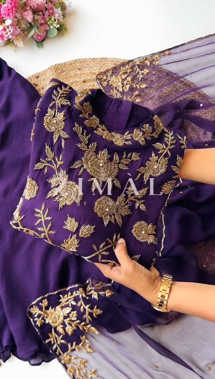 Ynf Chinon Silk KESH516 9264 Suits & Dresses Wholesale Embroidery Suits Palazzo Suit Party wear suits Manufacturer