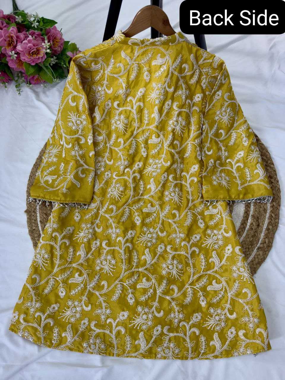 Ynf Chinon Silk KESH516 9267 Kurti Wholesale Casual Kurtis Workwear Kurtis Festive Kurtis Embroidered Kurtis Manufacturer