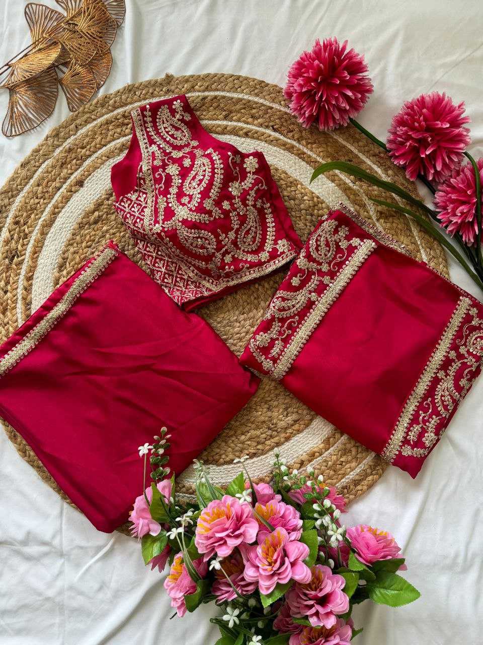 Ynf Chinon Silk KESH516 9268 Suits & Dresses Wholesale Indo Western Dresses Embroidery Suits Dhoti Salwar Suit Manufacturer