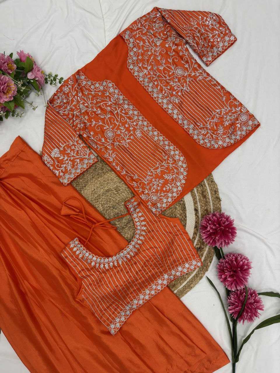 Ynf Chinon Silk KESH516 9272 Suits & Dresses Wholesale Embroidery Suits Party Wear Dresses Manufacturer
