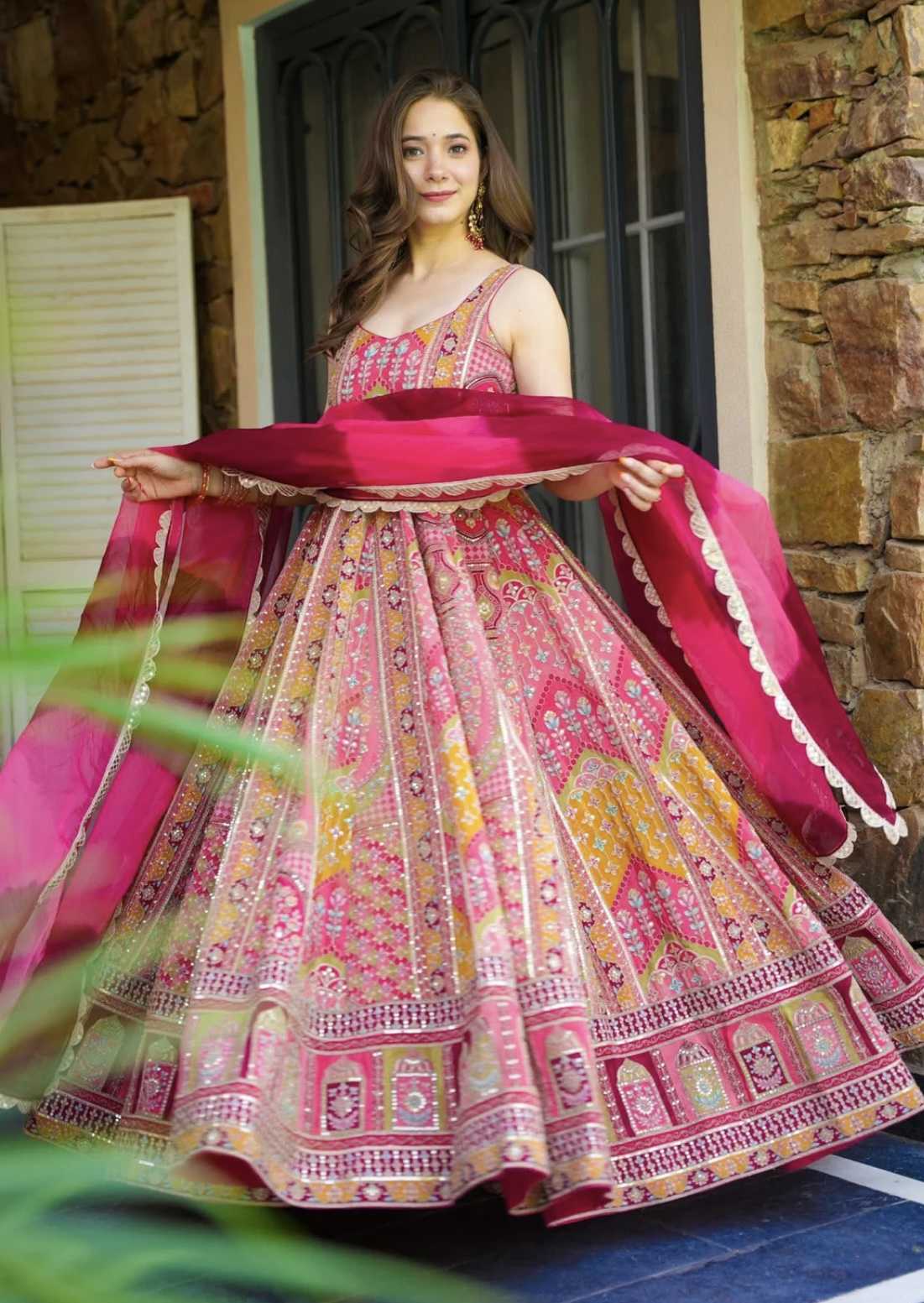 Ynf Chinon Silk RIN197 4793 Suits & Dresses Wholesale Party wear suits Bridal Suits Designer Suits Manufacturer