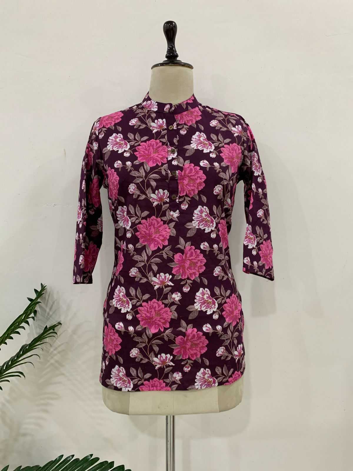 Ynf Cotton Bandhni RIN190 AJ Setwise Collections Wholesale Kurtis Catalogs Manufacturer