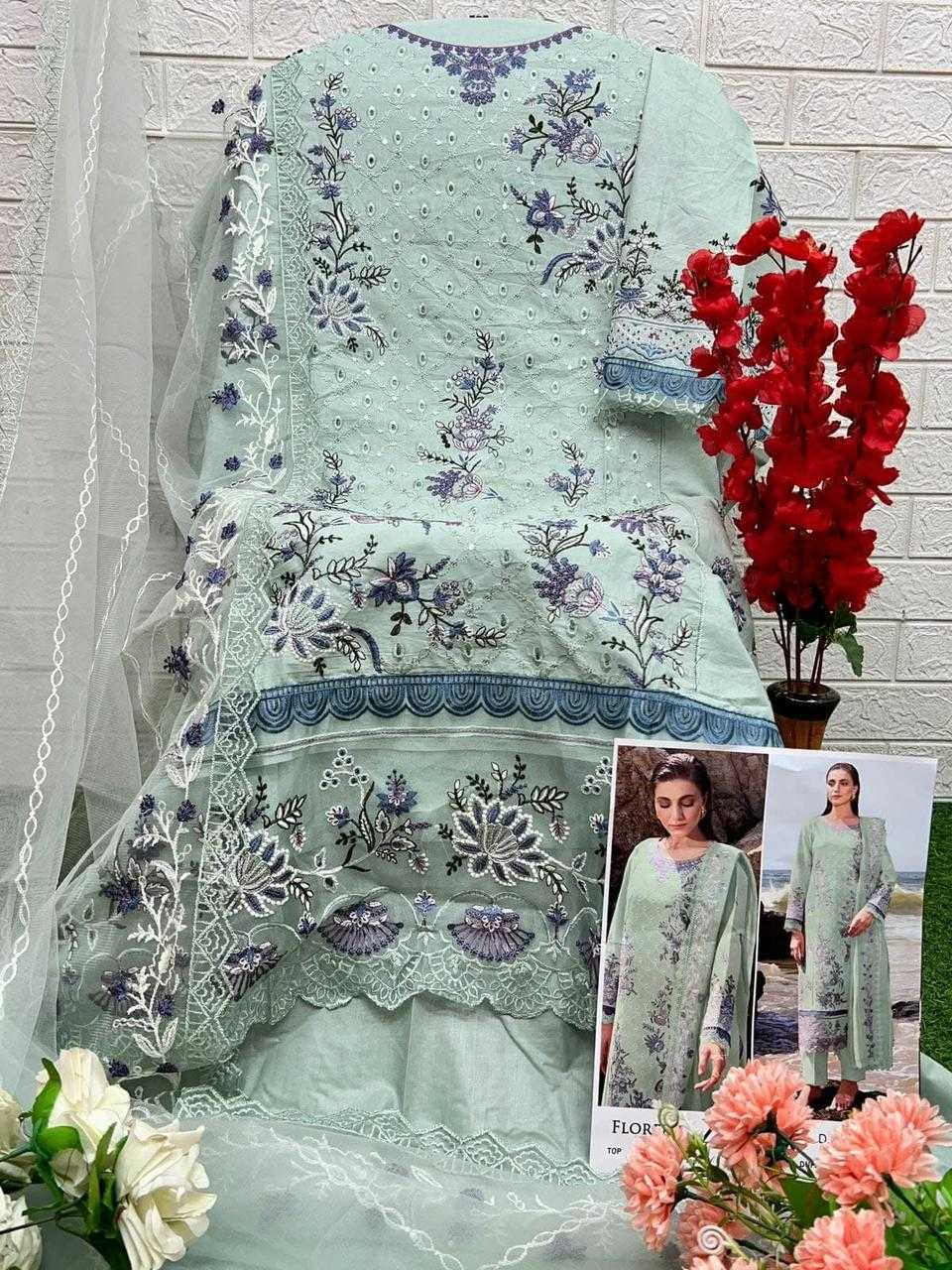 Ynf Cotton Cambric KESH444 10296 Suits & Dresses Wholesale Embroidery Suits Cotton Suits Designer Suits Manufacturer