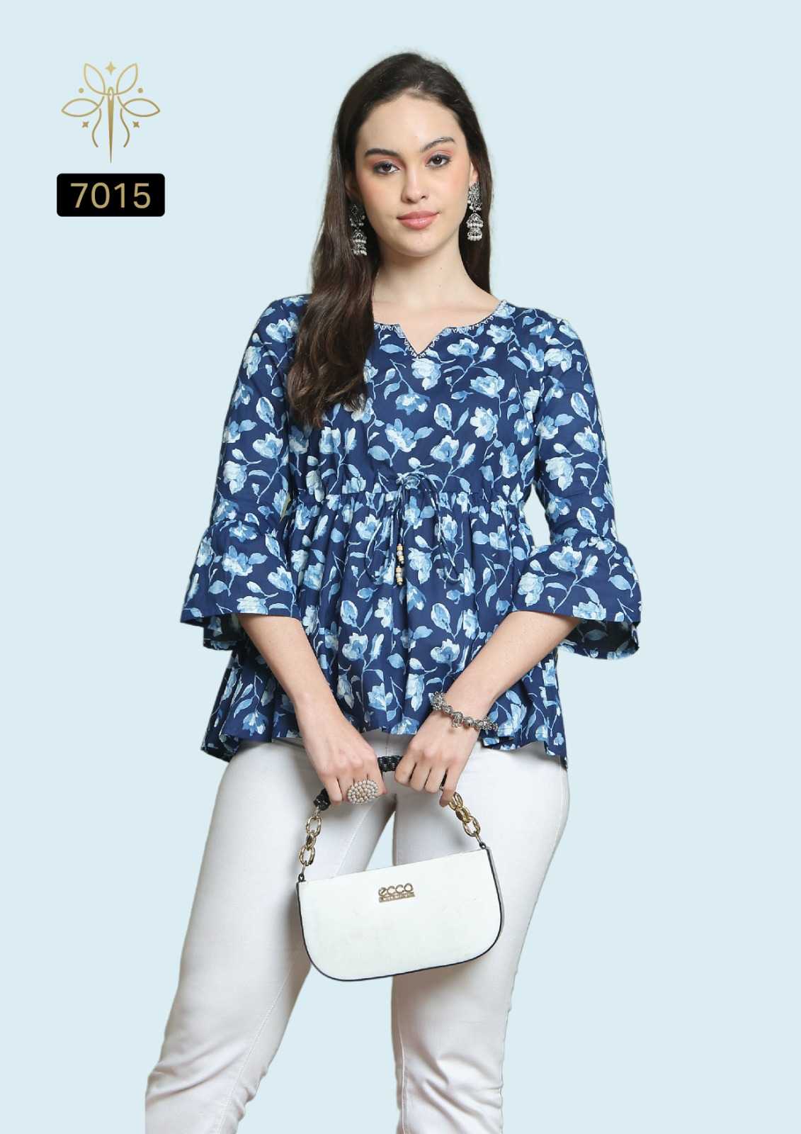 Ynf Cotton Cambric RIN190 Rajnandini Aaradhya Vol-24 Setwise Collections Wholesale Kurtis Catalogs Manufacturer