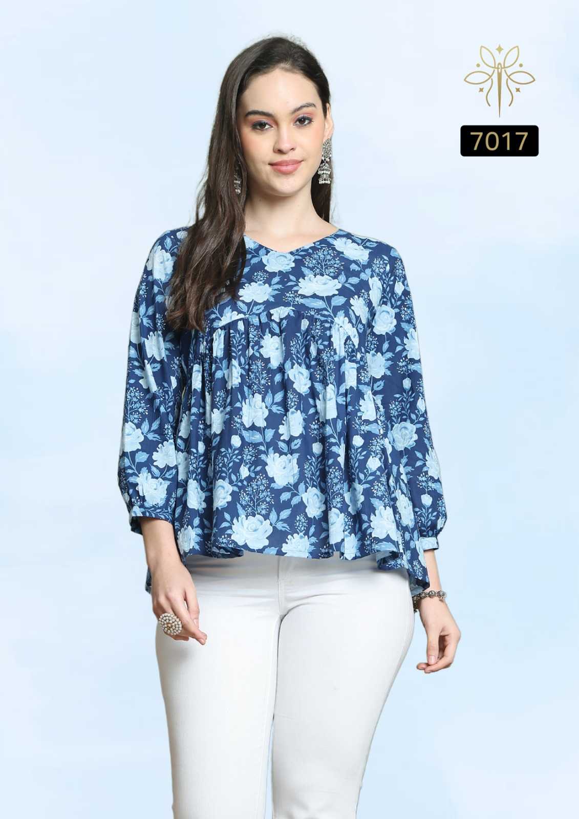 Ynf Cotton Cambric RIN190 Rajnandini Aaradhya Vol-24 Setwise Collections Wholesale Kurtis Catalogs Manufacturer
