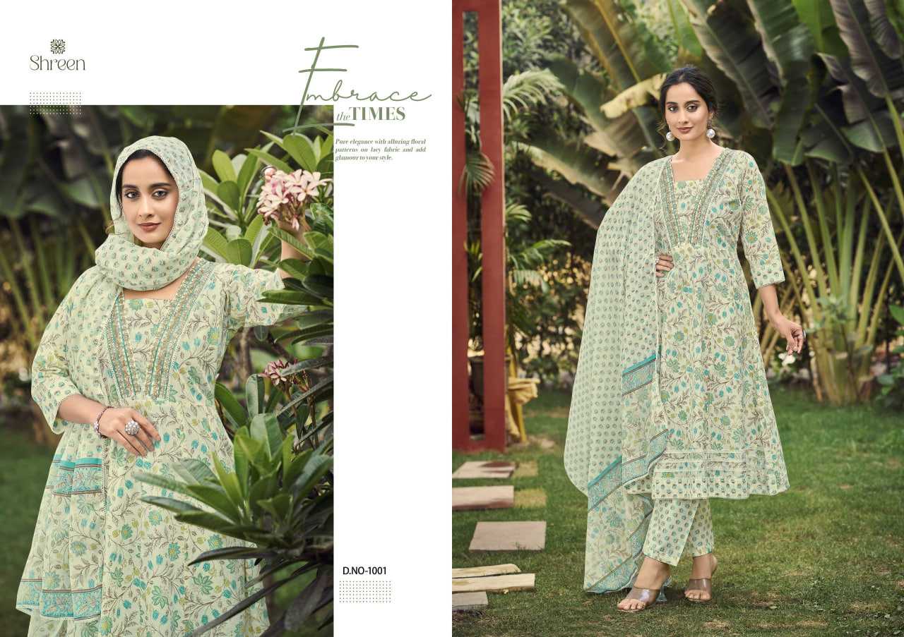 Ynf Cotton Cambric RIN190 SIMI VOL-2 Setwise Collections Wholesale Gowns Catalogs Manufacturer