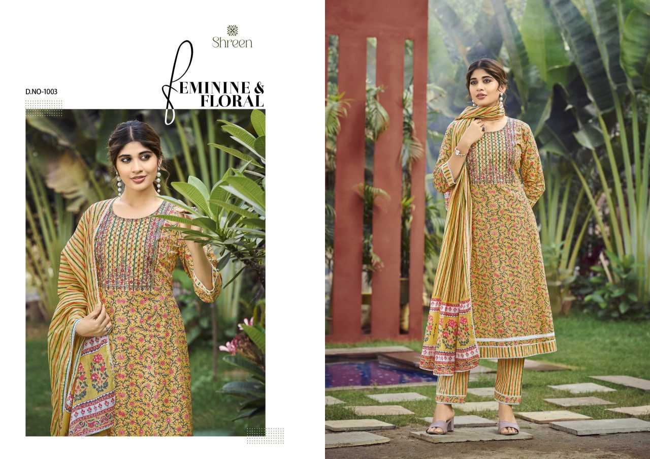 Ynf Cotton Cambric RIN190 SIMI VOL-2 Setwise Collections Wholesale Gowns Catalogs Manufacturer