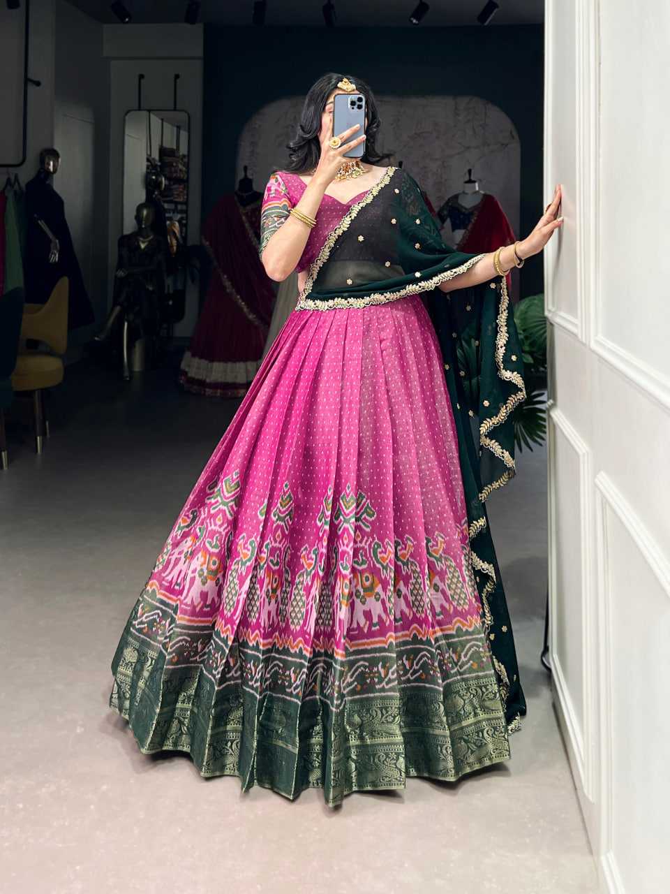 Ynf Cotton KESH134 PREKSHA Festive Collections Wholesale Navratri Chaniya Choli Manufacturer