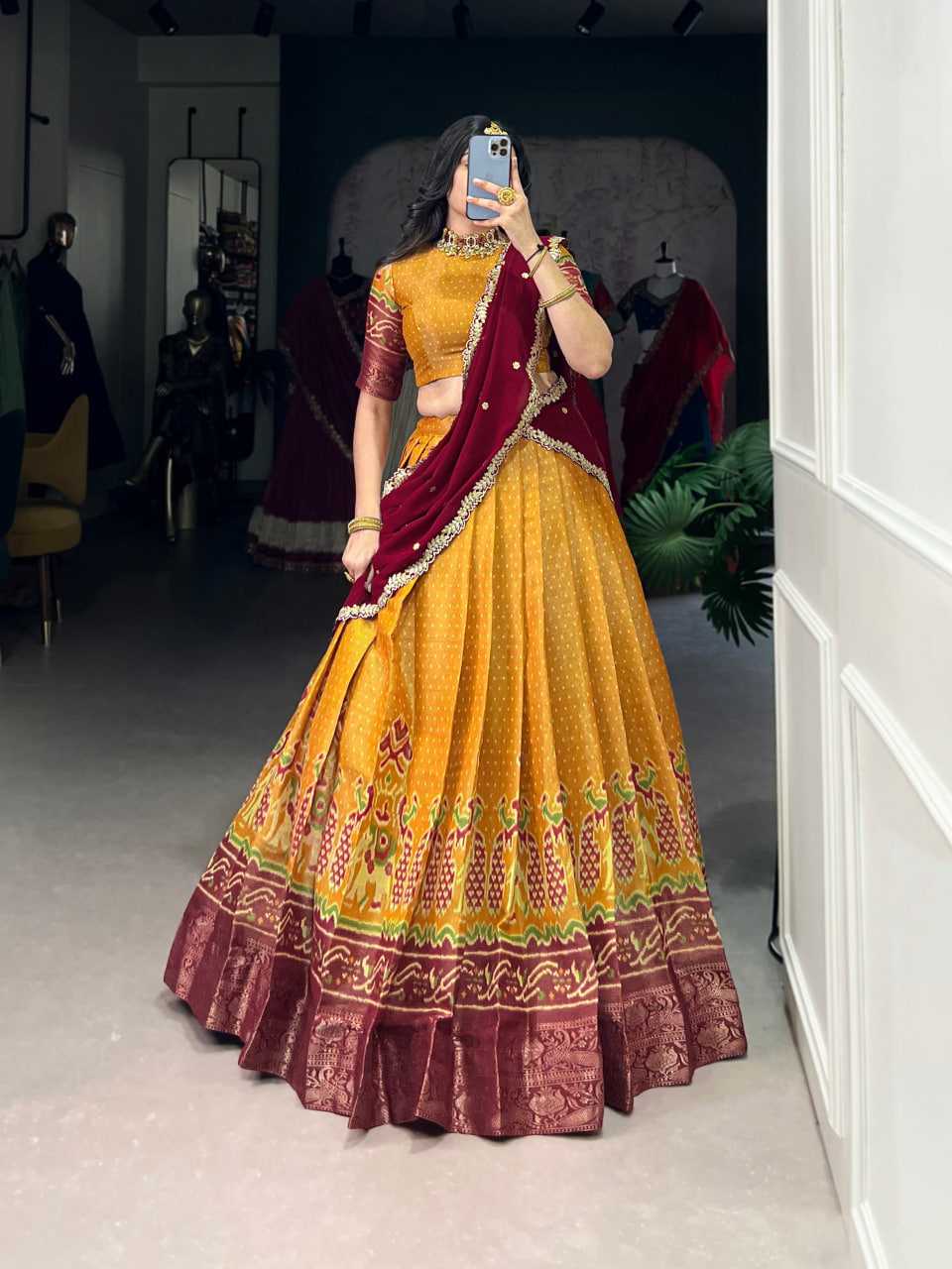 Ynf Cotton KESH134 PREKSHA Festive Collections Wholesale Navratri Chaniya Choli Manufacturer