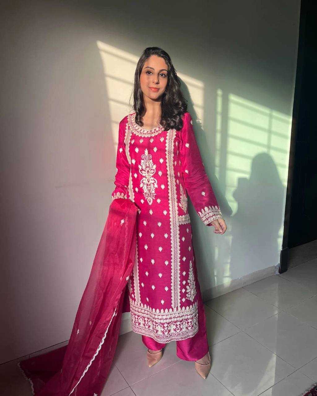 Ynf Cotton KESH158 9282 Suits & Dresses Wedding Collections Festive Collections Wholesale Embroidery Suits Cotton Suits Wedding Outfits Manufacturer