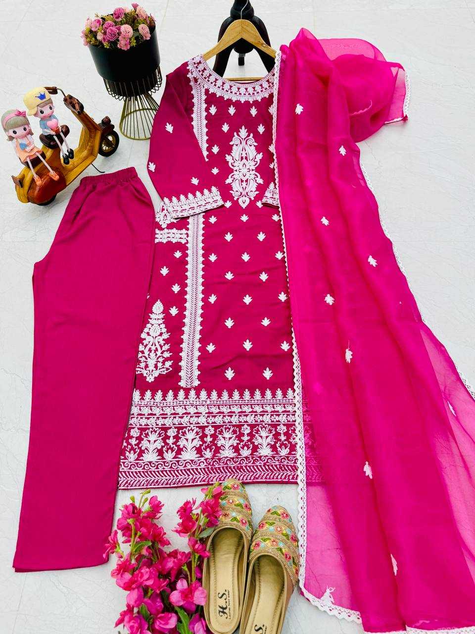 Ynf Cotton KESH158 9282 Suits & Dresses Wedding Collections Festive Collections Wholesale Embroidery Suits Cotton Suits Wedding Outfits Manufacturer