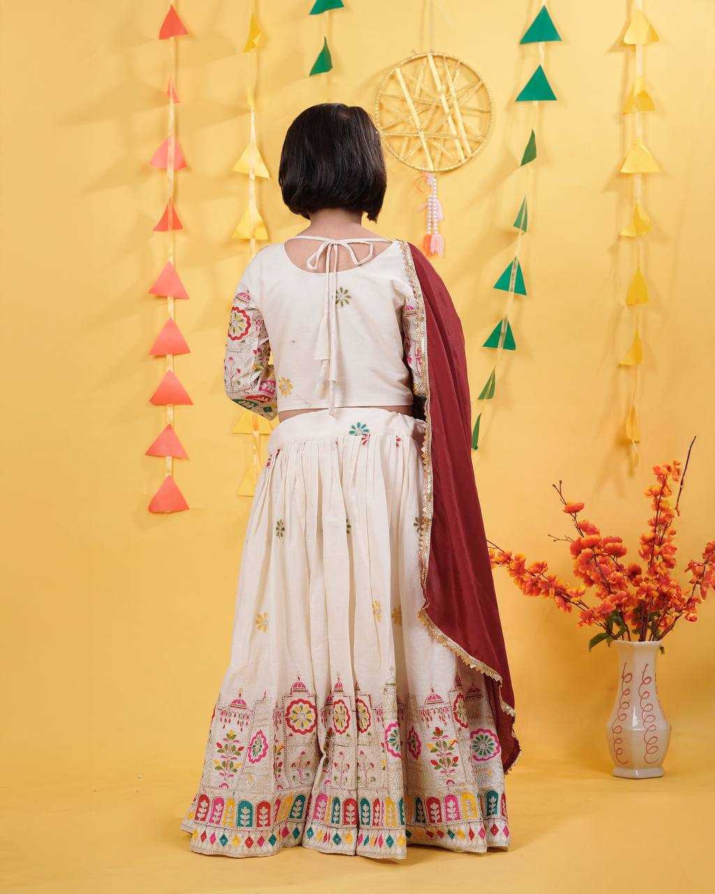 Ynf Cotton KESH415 213 Kids Wear Wholesale Indian Wear For Kids Kids Lehenga Choli Kids Wedding Outfits Manufacturer
