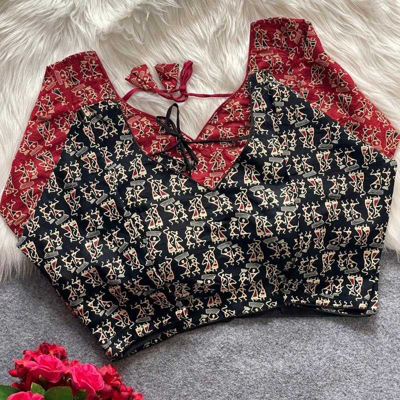 Ynf Cotton KESH426 Ajrakh 16 Readymade Blouses Festive Collections Wholesale Blouse Designer Blouse Party Wear Blouse Manufacturer