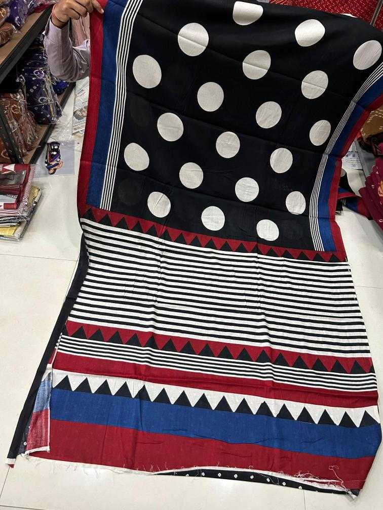 Ynf Cotton KESH437 Hand-Painted Sarees Wedding Collections Festive Collections Wholesale Cotton Linen Sarees Ajrakh Sarees Hand Work Sarees Manufacturer