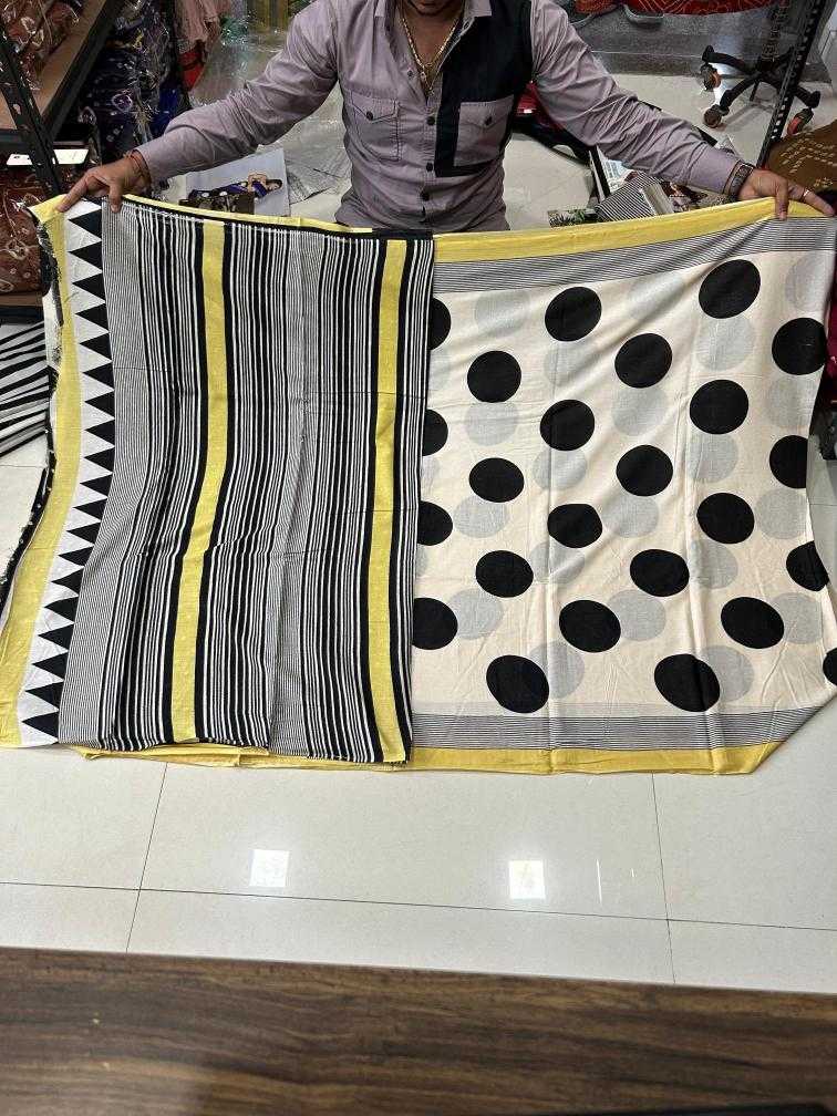 Ynf Cotton KESH437 Hand-Painted Sarees Wedding Collections Festive Collections Wholesale Cotton Linen Sarees Ajrakh Sarees Hand Work Sarees Manufacturer