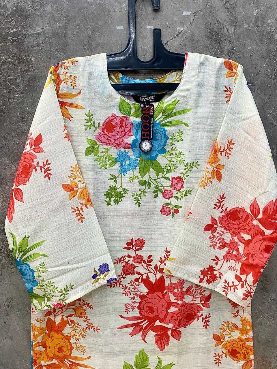 Ynf Cotton KESH450 HF-202 Kurti Wholesale Designer Kurtis Printed Kurtis Cotton Kurtis Manufacturer