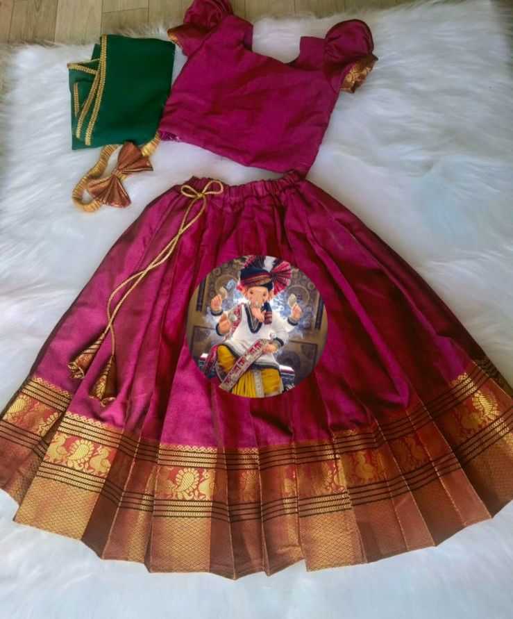 Ynf Cotton KESH493 Narayanpet Kids Wear Wholesale Kids Lehenga Kids Lehenga Choli Baby Girl Lehenga Manufacturer