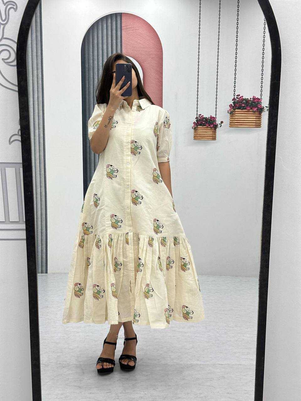 Ynf Cotton KESH496 509 Suits & Dresses Wholesale Dresses Casual Dresses Party Wear Dresses Printed Dresses Manufacturer