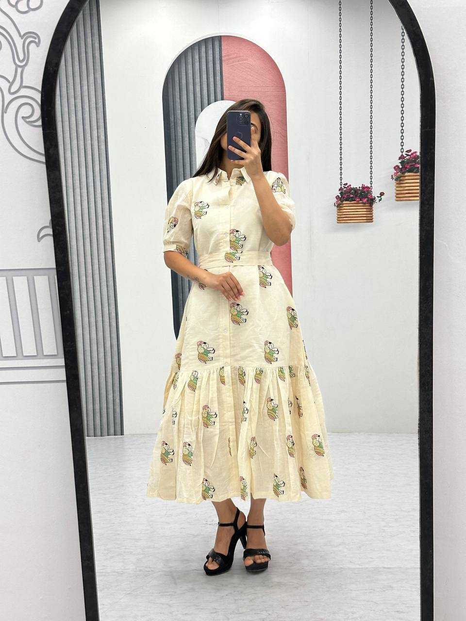 Ynf Cotton KESH496 509 Suits & Dresses Wholesale Dresses Casual Dresses Party Wear Dresses Printed Dresses Manufacturer