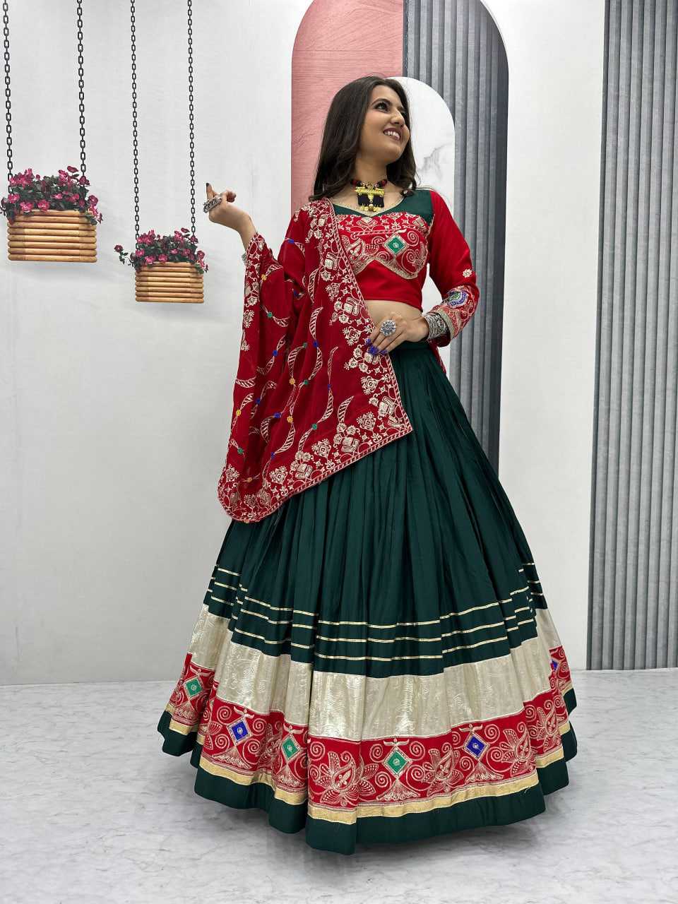 Ynf Cotton KESH497 252 Festive Collections Wholesale Navratri Chaniya Choli Manufacturer
