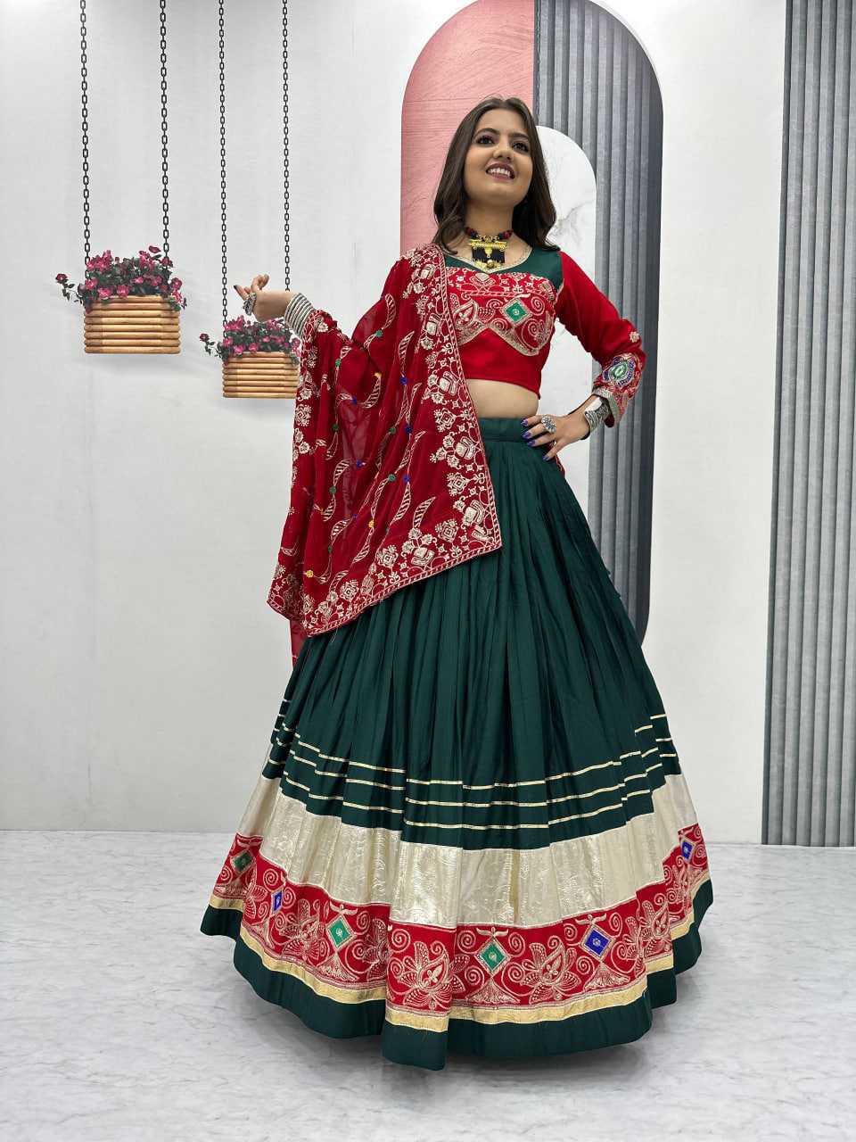 Ynf Cotton KESH497 252 Festive Collections Wholesale Navratri Chaniya Choli Manufacturer