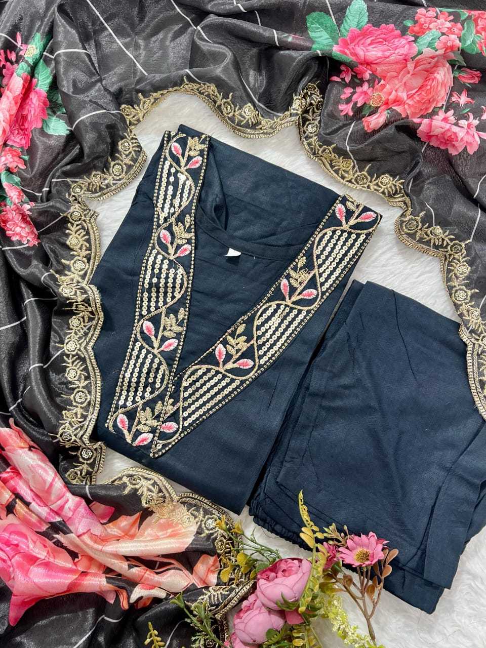 Ynf Cotton KESH502 1006 Suits & Dresses Wholesale Embroidery Suits Cotton Suits Designer Suits Manufacturer