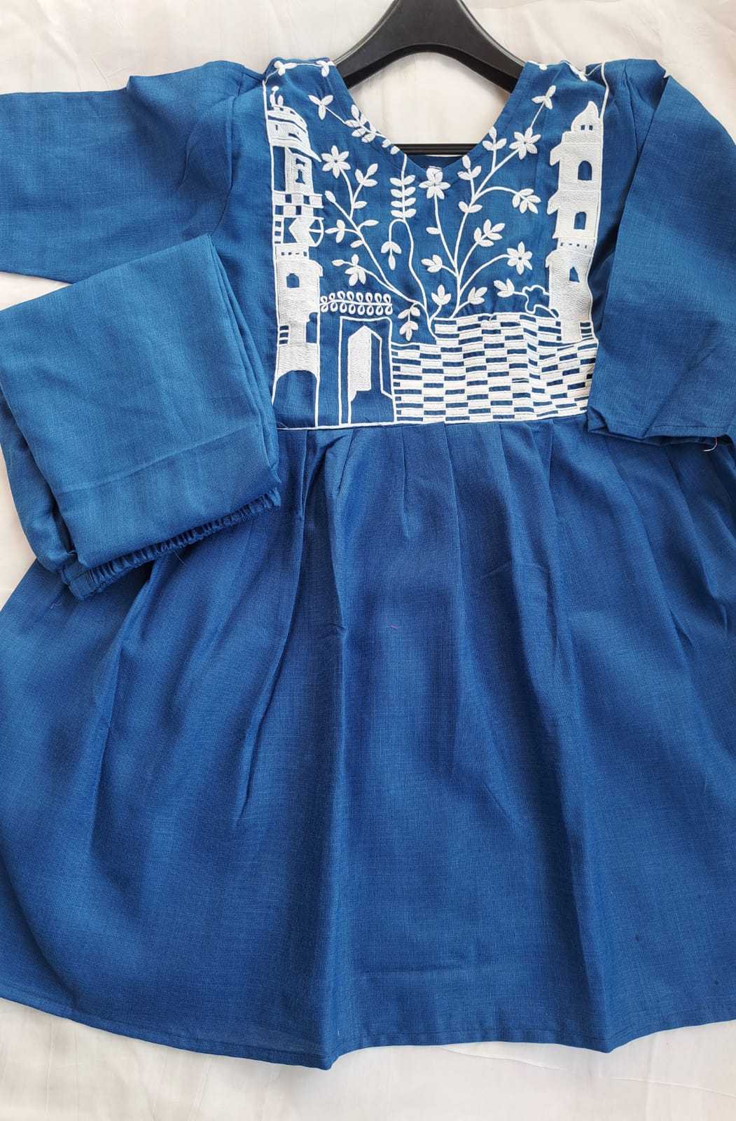 Ynf Cotton KESH502 1009 Kurti Wholesale Short Kurtis Cotton Kurtis Embroidered Kurtis Manufacturer