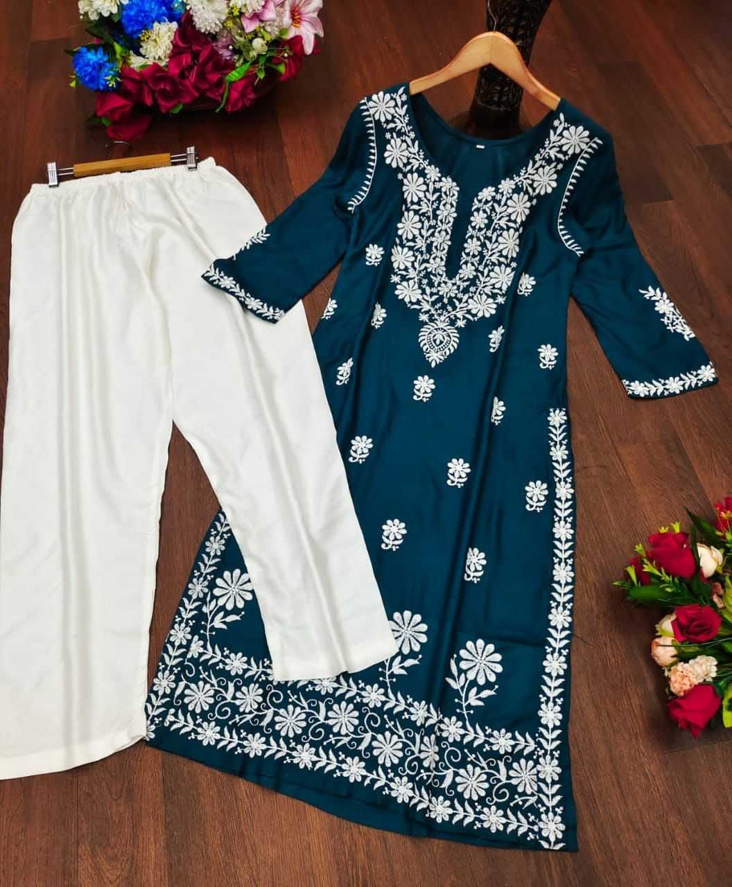 Ynf Cotton KESH502 575 Kurti Wholesale Cotton Kurtis Rayon Kurtis Chikan Kurti Manufacturer