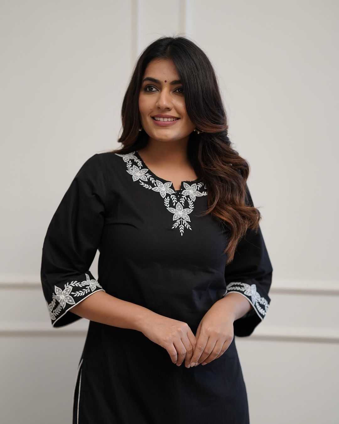 Ynf Cotton KESH502 Upgrade Kurti Wholesale Designer Kurtis Embroidered Kurtis Kurti With Palazzo Manufacturer