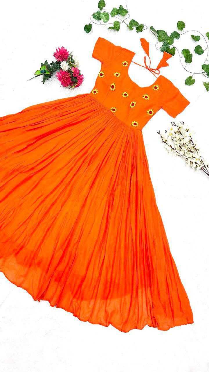 Ynf Cotton KESH505 101 Gowns Wholesale Party Wear Gowns Designer Gowns Manufacturer