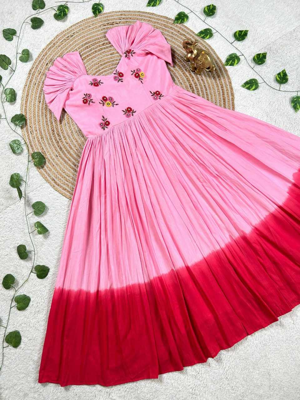 Ynf Cotton KESH505 356 Gowns Wholesale Printed Gowns Fancy Gowns Long Gowns Manufacturer