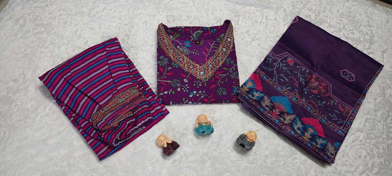 Ynf Cotton KESH517 1100 Kurti Plus Size Collections Wholesale Embroidered Kurtis V-Neck Kurtis Manufacturer