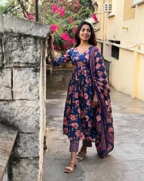 Ynf Cotton KESH517 1103 Kurti Wholesale Printed Kurtis Fancy Kurti Manufacturer