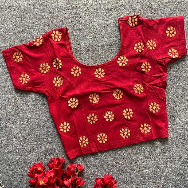 Ynf Cotton Lycra KESH426 GOTTI Readymade Blouses Wholesale Designer Blouse Cotton Blouse Party Wear Blouse Manufacturer