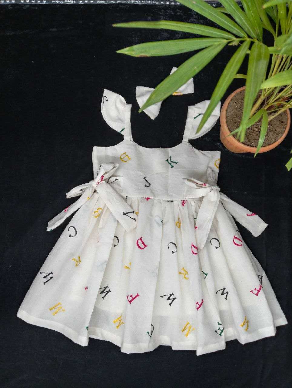 Ynf Cotton Lycra RIN107 347 Kids Wear Wholesale Kids Frocks Girls Frock Girls Cotton Frocks Manufacturer