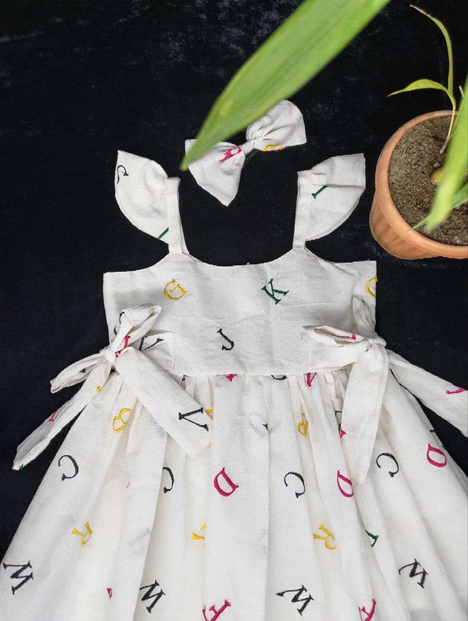 Ynf Cotton Lycra RIN107 347 Kids Wear Wholesale Kids Frocks Girls Frock Girls Cotton Frocks Manufacturer