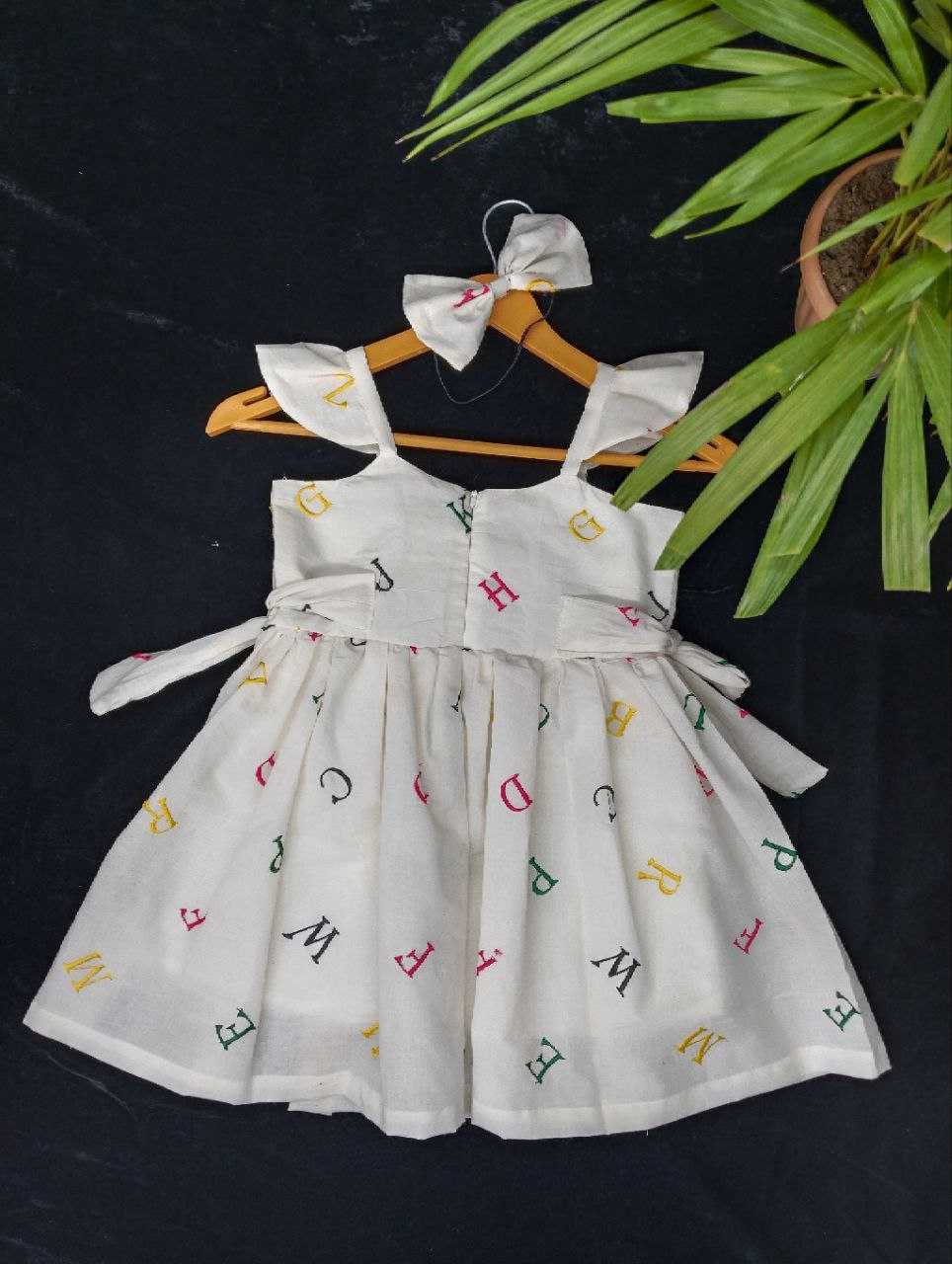 Ynf Cotton Lycra RIN107 347 Kids Wear Wholesale Kids Frocks Girls Frock Girls Cotton Frocks Manufacturer