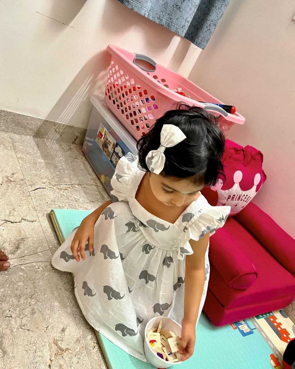 Ynf Cotton RIN107 355 Kids Wear Wholesale Kids Frocks Girls Frock Girls Cotton Frocks Manufacturer