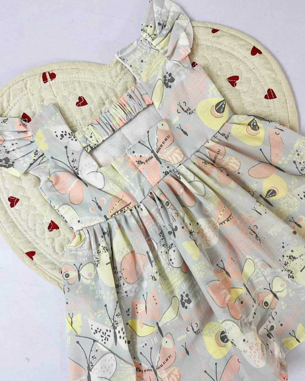 Ynf Cotton RIN107 355 Kids Wear Wholesale Kids Frocks Girls Frock Girls Cotton Frocks Manufacturer