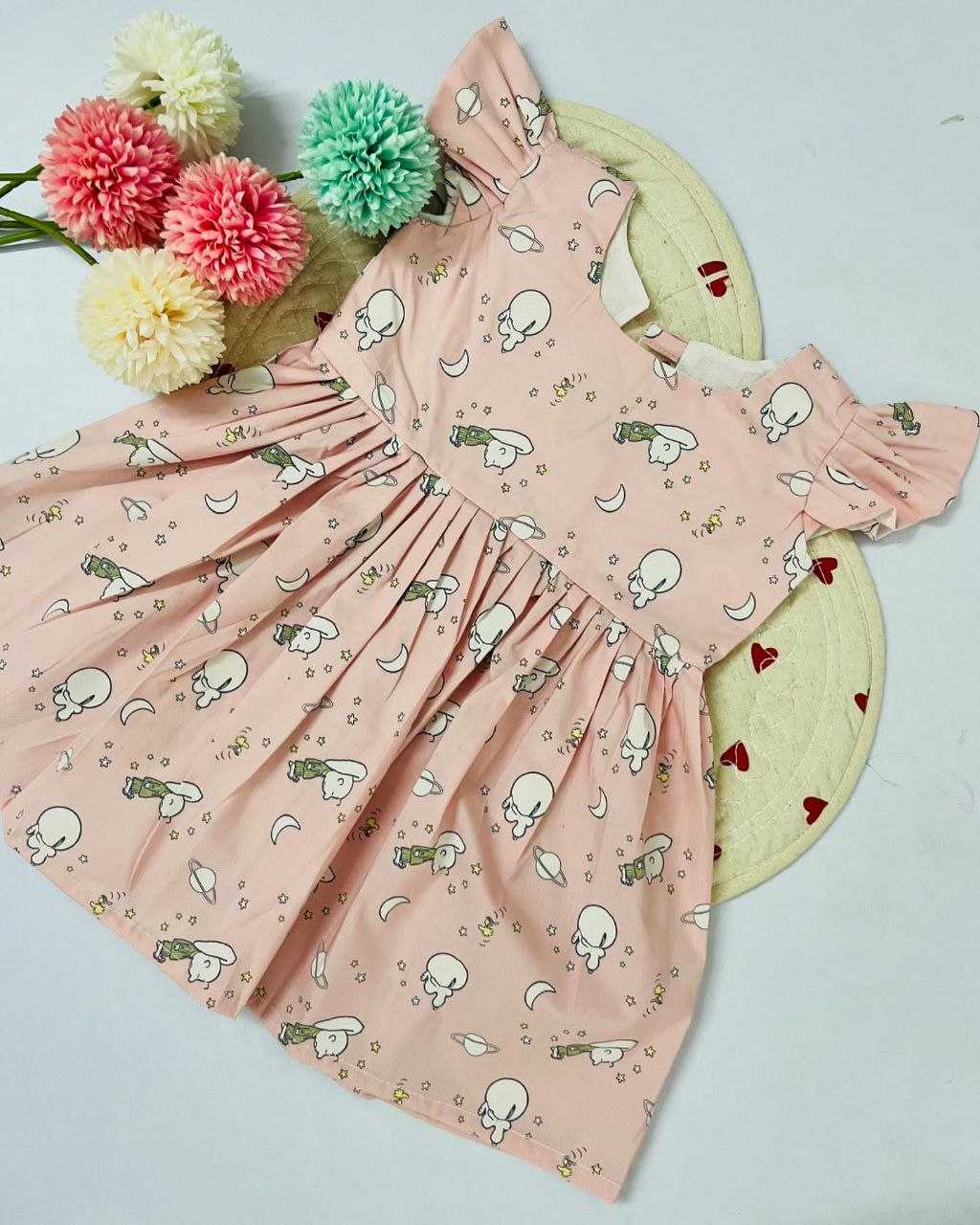 Ynf Cotton RIN107 355 Kids Wear Wholesale Kids Frocks Girls Frock Girls Cotton Frocks Manufacturer